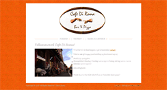 Desktop Screenshot of cafediroma.no